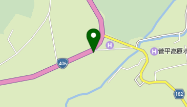 いづみやレンタルスキー店の地図画像