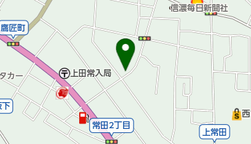 上田市消防団 第一分団詰所の地図画像