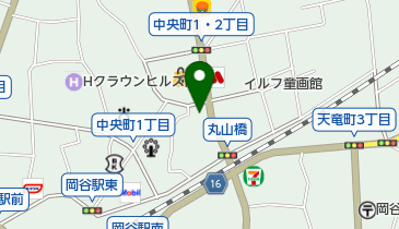 富士アイス岡谷店の地図画像