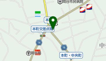並木種苗店の地図画像