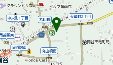 小尾口区公民館の地図画像