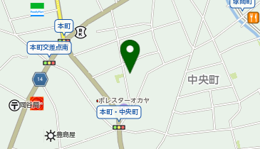 新屋敷会館の地図画像