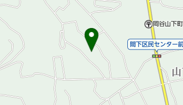 岡谷めぐみ教会の地図画像