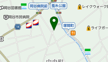 ヨシハラ靴店の地図画像