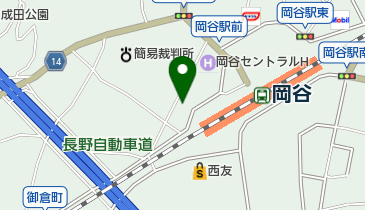 スーパー・フジサワの地図画像