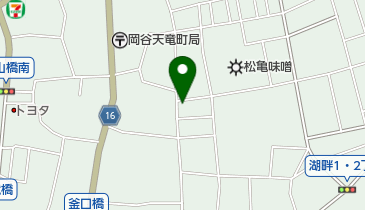 富士見屋の地図画像