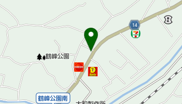 理髪館片桐の地図画像