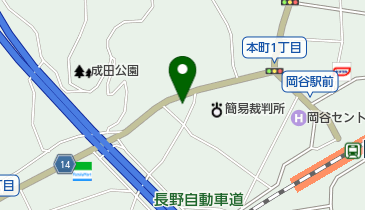 ヘアーサロンなかやまの地図画像