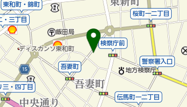 鳥山印刷所の地図画像