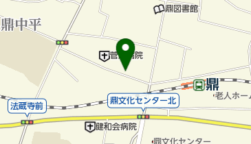 松やぎ菓子店の地図画像
