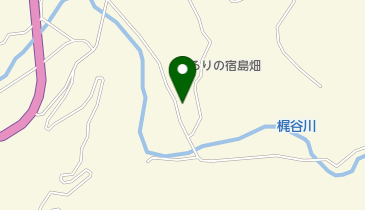 せせらぎの里陶芸館の地図画像