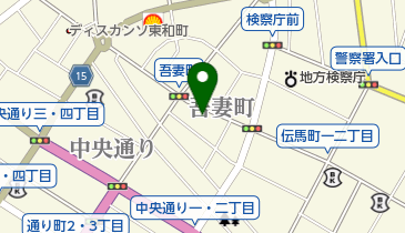 日本キリスト教団 飯田吾妻町教会の地図画像