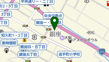 東京屋クリーニング店の地図画像
