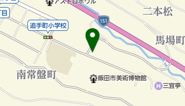 飯田建設事業協同組合の地図画像