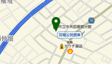 羽場曙友会生産森林組合の地図画像