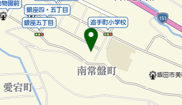 飯伊森林組合の地図画像