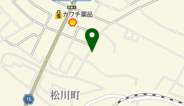 中田モーターの地図画像
