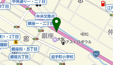 高木写真館の地図画像