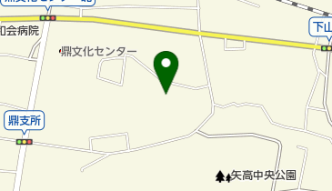 矢高稲荷神社の地図画像