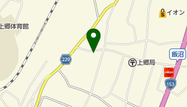 伊那塗料の地図画像