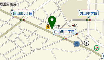 白菊美容室の地図画像