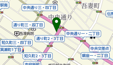 明治安田生命保険相互会社飯田営業所の地図画像