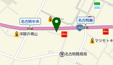 春日井リサイクルショップの地図画像