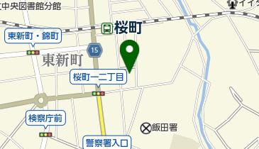 きたざわ理容の地図画像