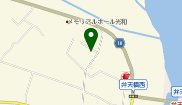 ヨシモト理容店の地図画像