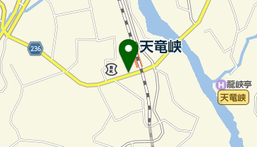 つるや食堂の地図画像