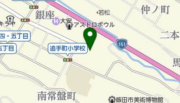 下伊那山林協会の地図画像