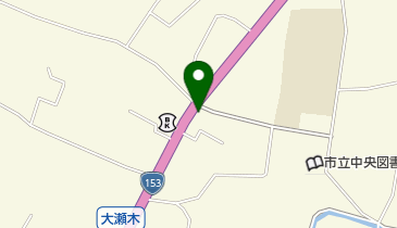 飯田市消防団 伊賀良分団本部詰所の地図画像