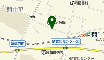 飯田市消防団 鼎分団本部詰所の地図画像