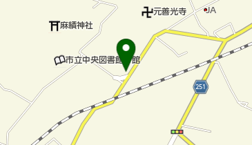 飯田市消防団 座光寺分団本部詰所の地図画像