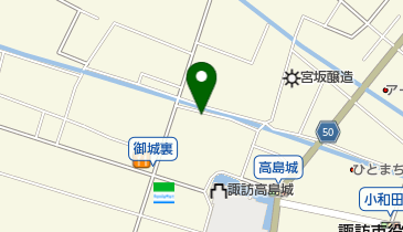 高島農園の地図画像