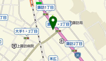 イトウヤ電気店の地図画像