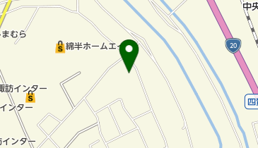 四賀地区公民館 飯島分館の地図画像