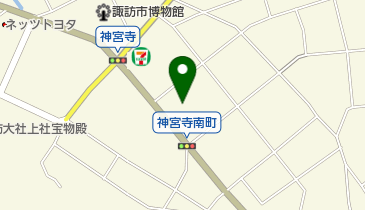 中洲地区公民館 神宮寺分館の地図画像