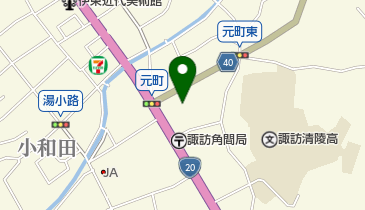 南部地区公民館 角間町公民館の地図画像