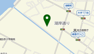 諏訪市文化センターの地図画像