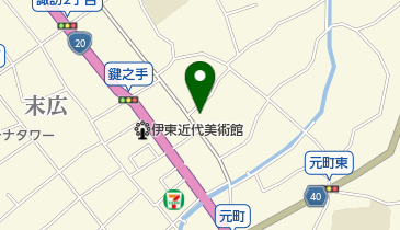 千野元商店の地図画像