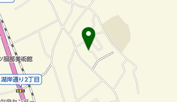 諏訪キリスト伝道館の地図画像