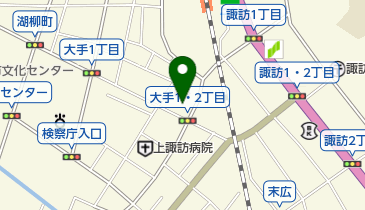 商工中金諏訪支店の地図画像