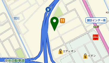 シュープラザチヨダ諏訪店の地図画像