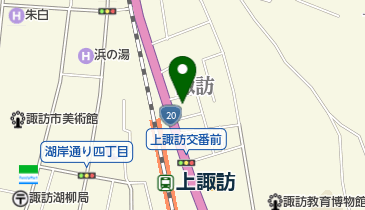 簡易保険加入者協会諏訪の地図画像