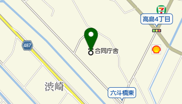 長野県職員労働組合諏訪支部の地図画像