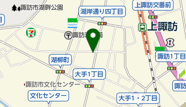 有限会社シアトル諏訪本店の地図画像