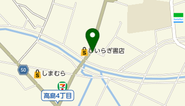 飯田モータースの地図画像