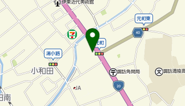 宮坂醸造株式会社真澄の地図画像