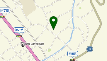 千村古美術店の地図画像